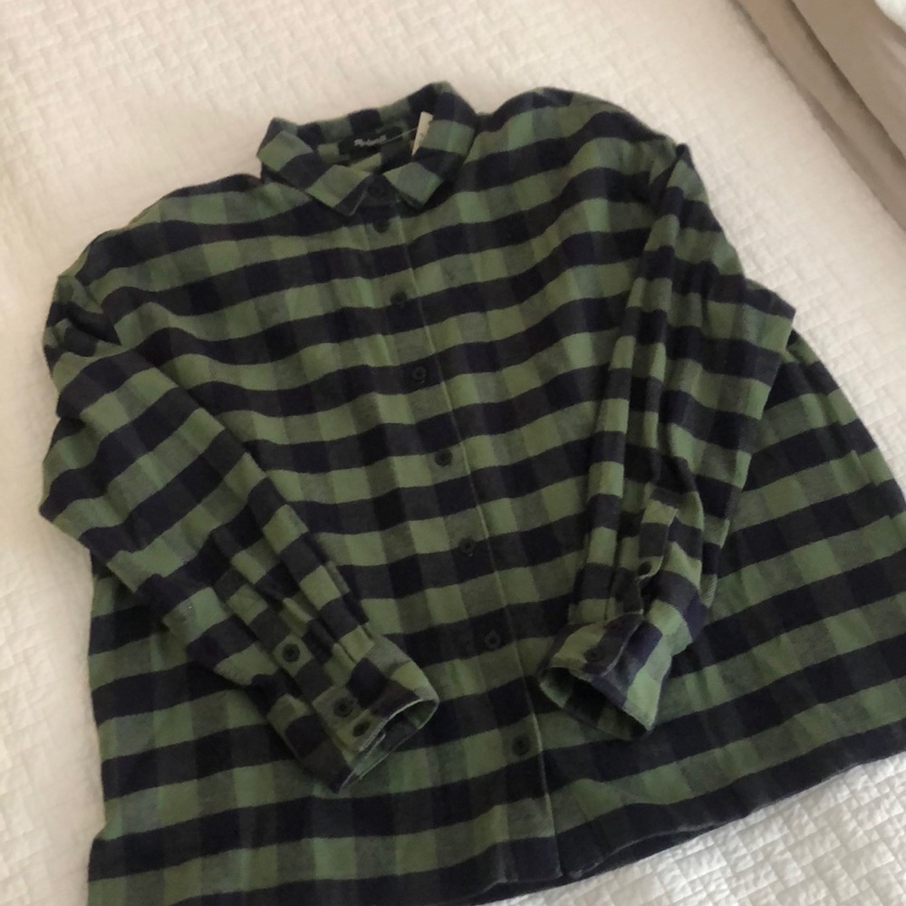 Madewell NWT flannel